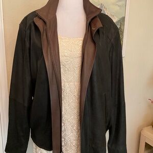 Daniel Cremieux Leather Jacket Size XL